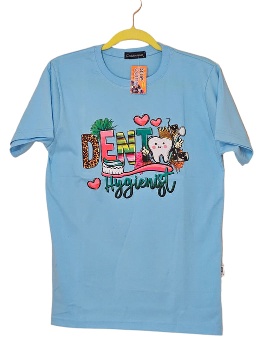 Printed T-shirt - Dental Hygienist