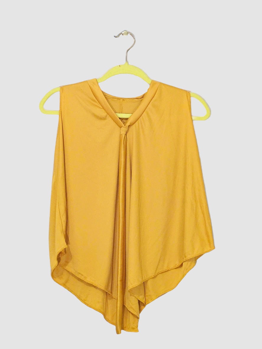 Ribbon-Tie Blouse