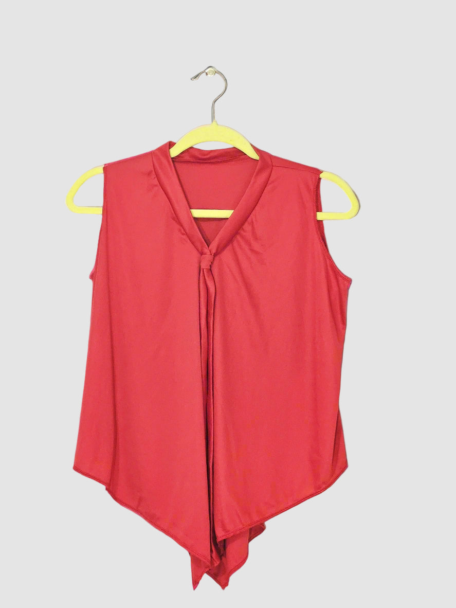 Ribbon-Tie Blouse