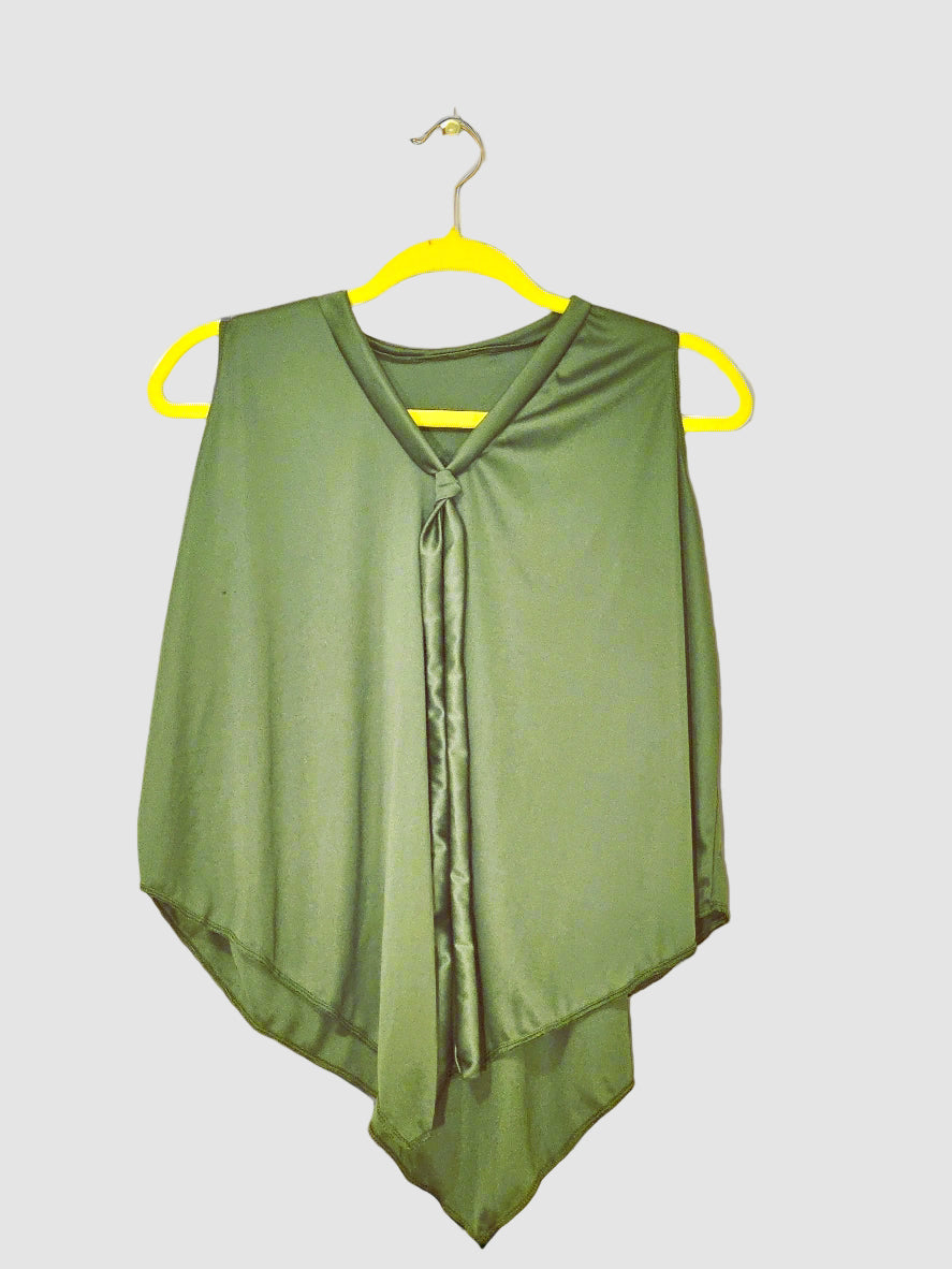 Ribbon-Tie Blouse