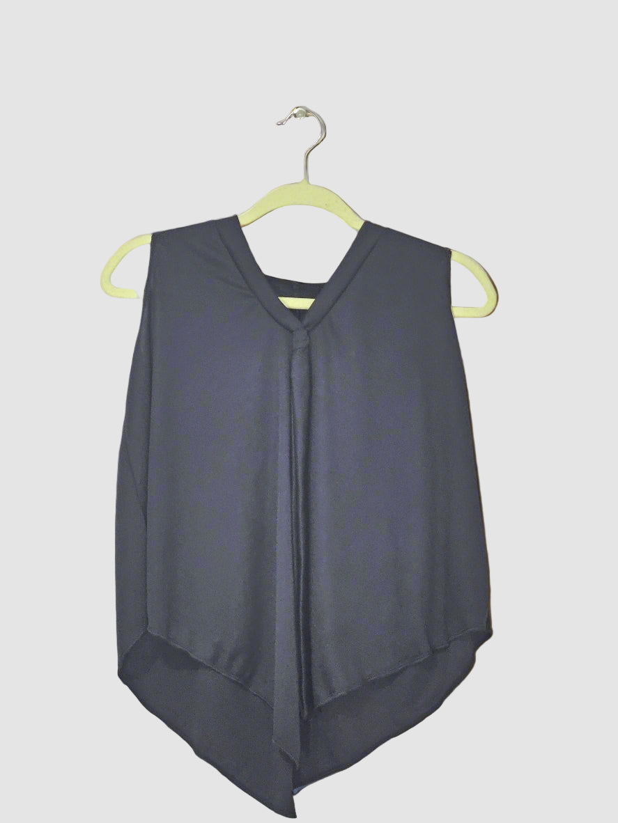 Ribbon-Tie Blouse