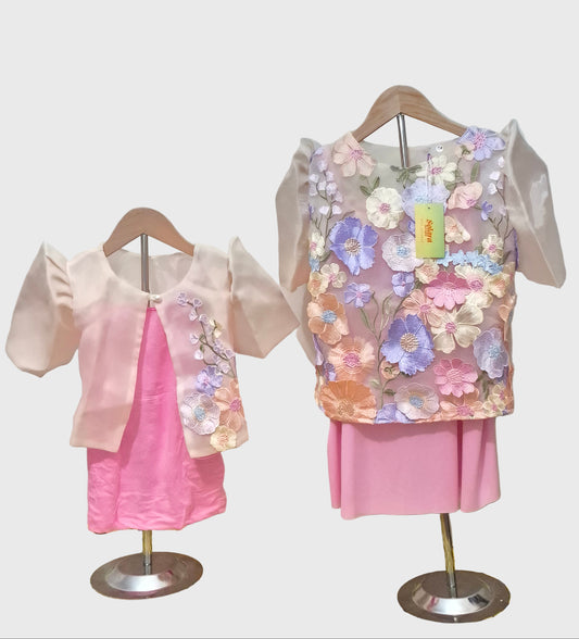 Multicolor Floral Filipiniana Blouse