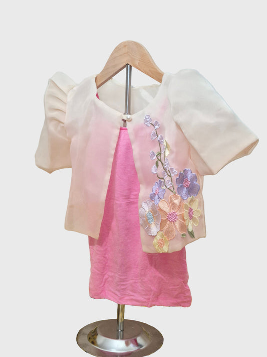 Multicolor Floral Bolero for Kids