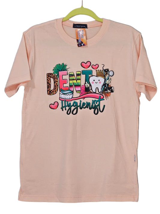 Printed T-shirt - Dental Hygienist