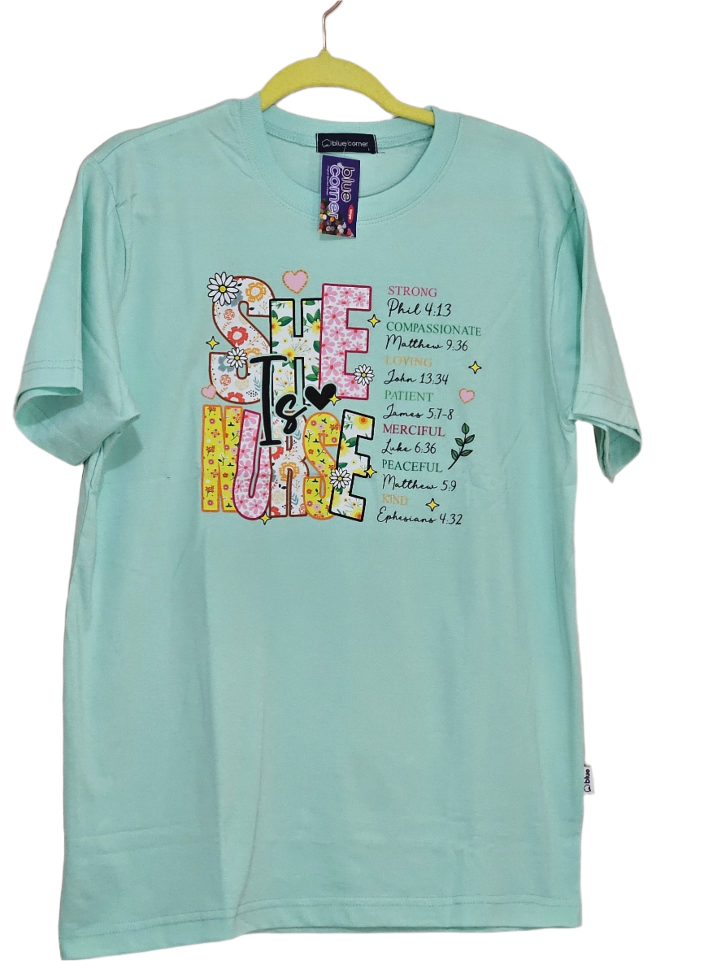 Printed T-shirt - "She is a Nurse"