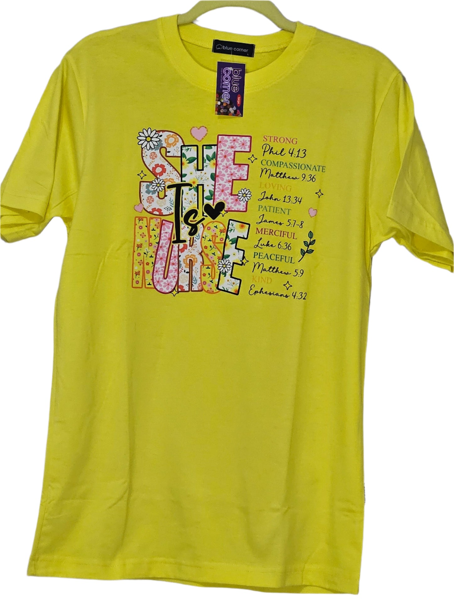 Printed T-shirt - "She is a Nurse"