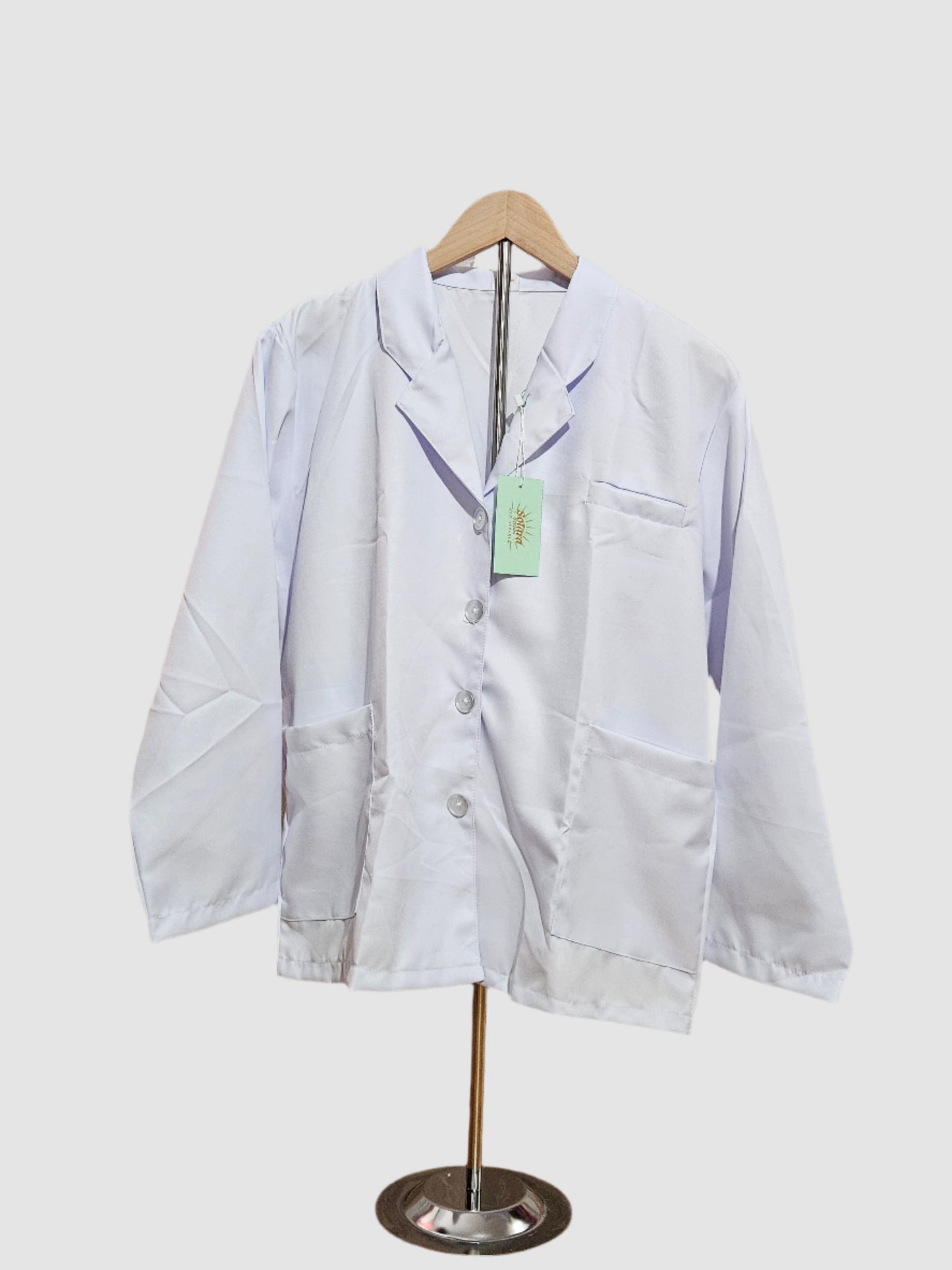 Blazer Style Lab Coat