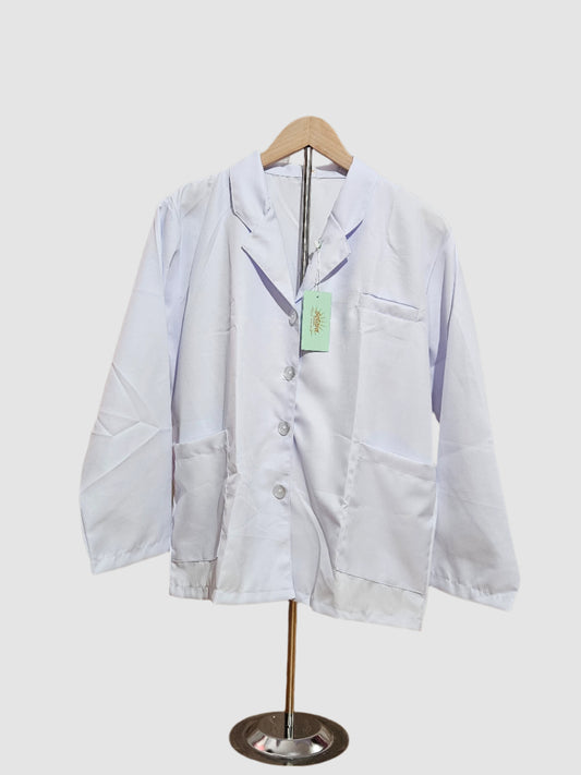 Blazer Style Lab Coat