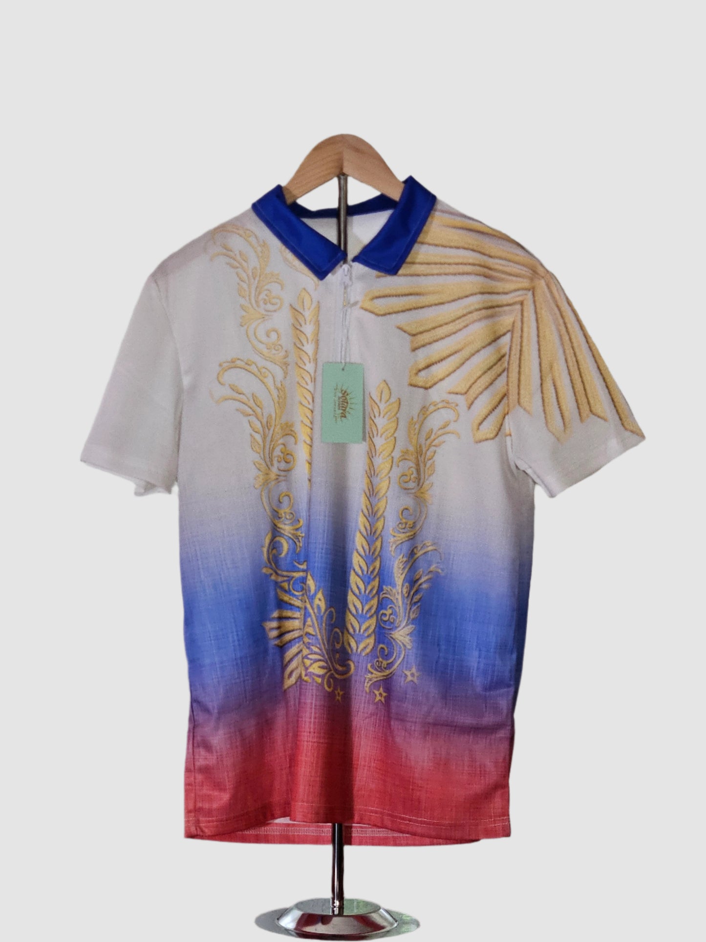 Philippine Flag-Themed Barong Tagalog