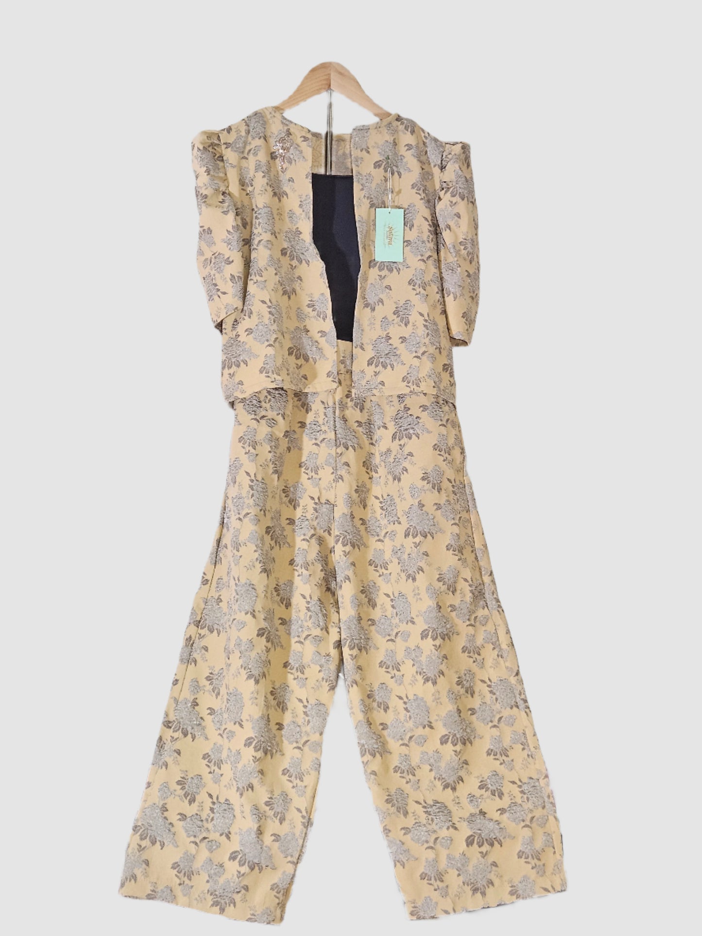 Bolero Blazer and Pants Set