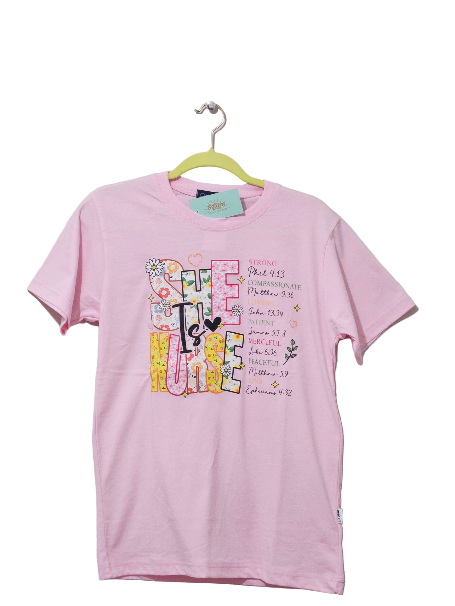 Printed T-shirt - "She is a Nurse"