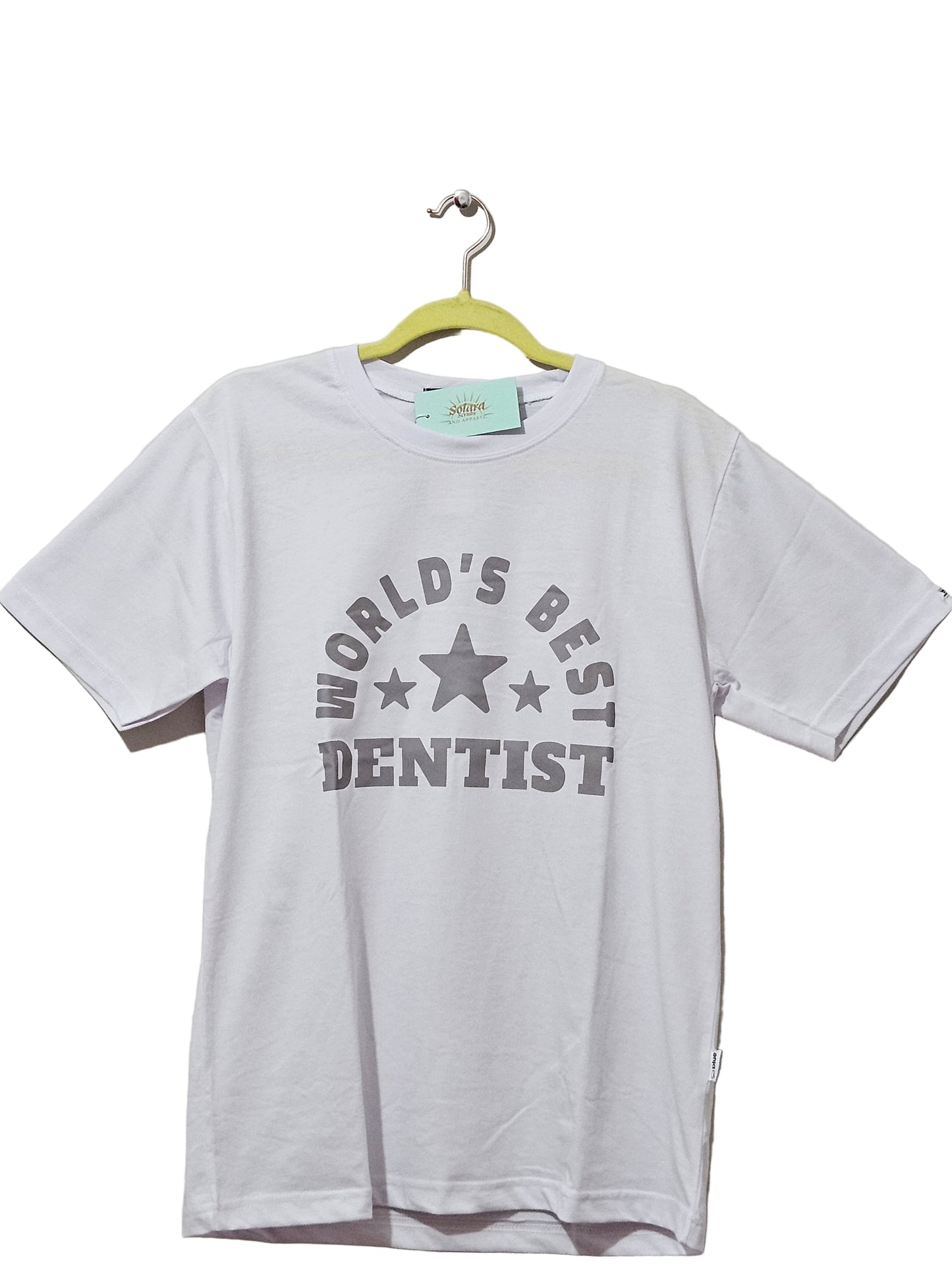 Printed T-shirt - "World's Best Dentist"