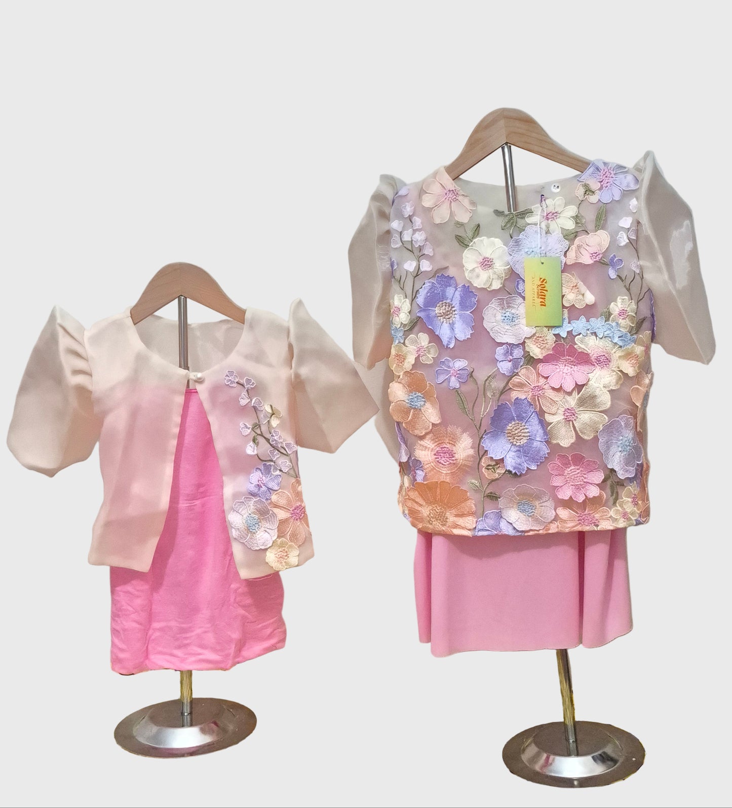 Multicolor Floral Filipiniana Blouse
