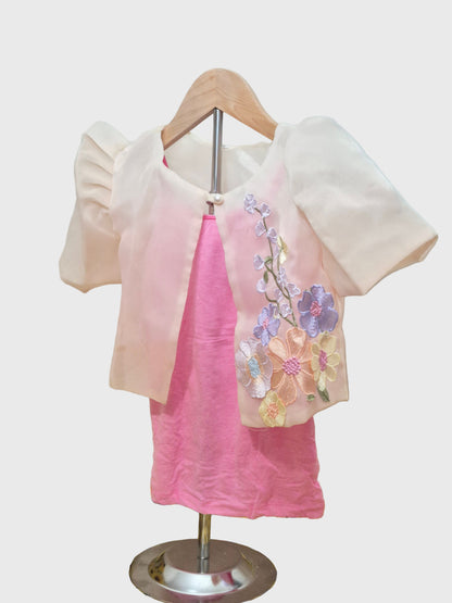 Multicolor Floral Bolero for Kids