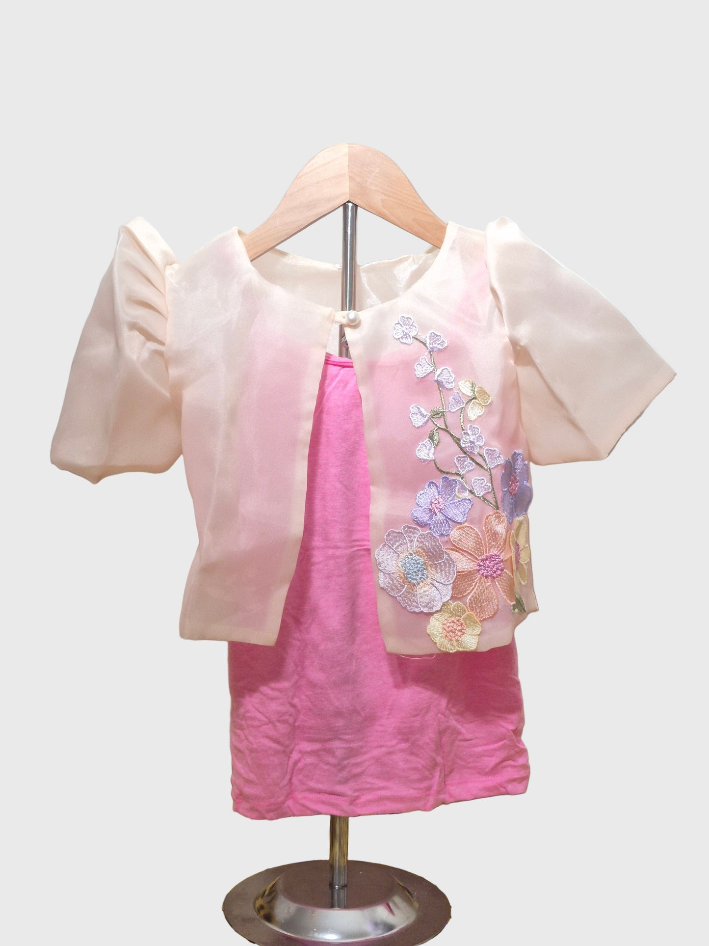 Multicolor Floral Bolero for Kids