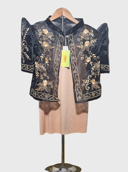 Black and Gold Kultura Bolero