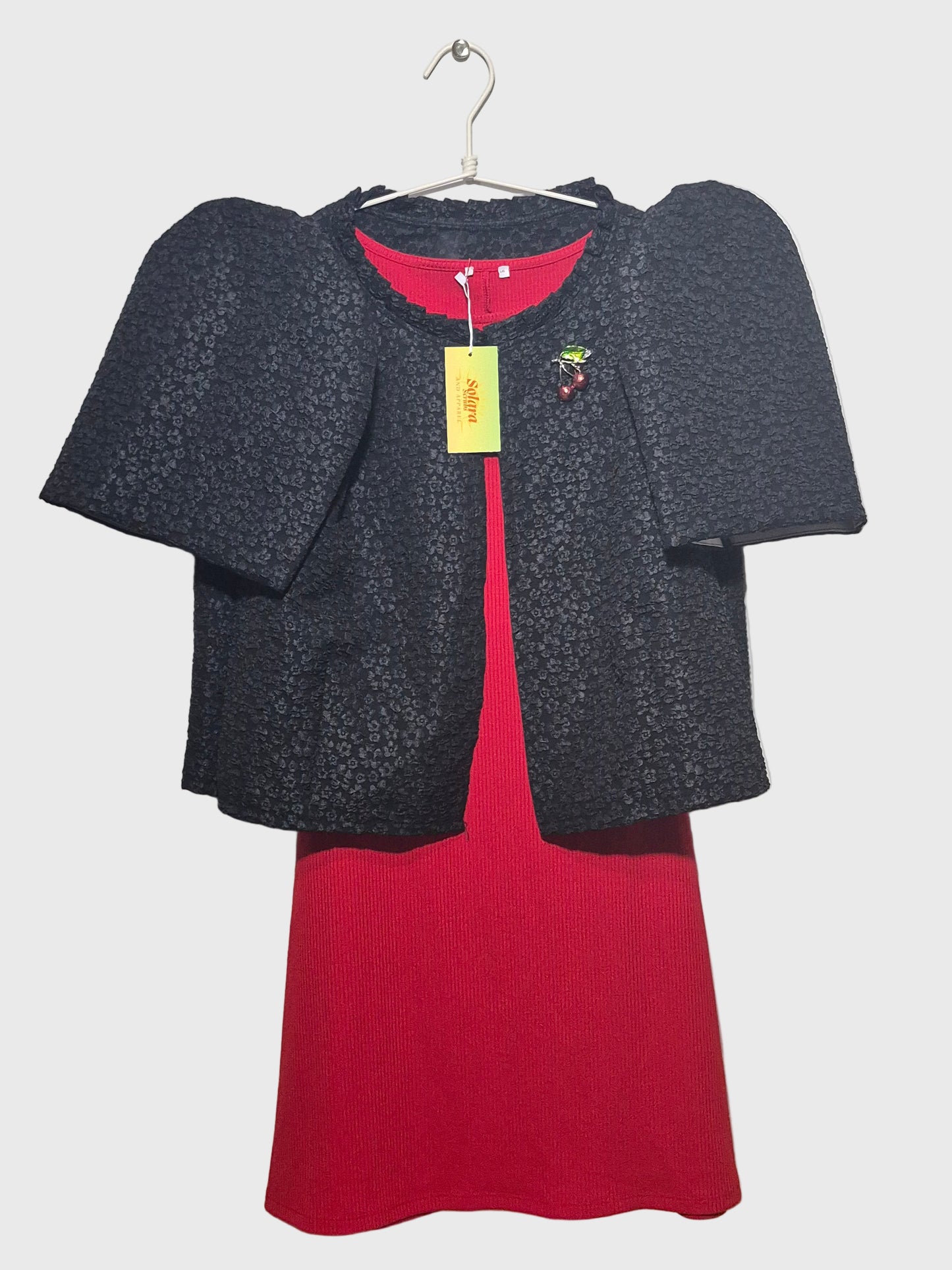 Bolero with Floral Pattern